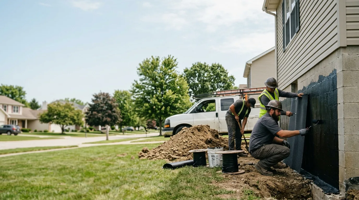 Basement Waterproofing in Magnetic Springs, OH near me